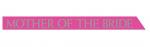 A Discount sparkly Pink Mother of the Bride Sash 